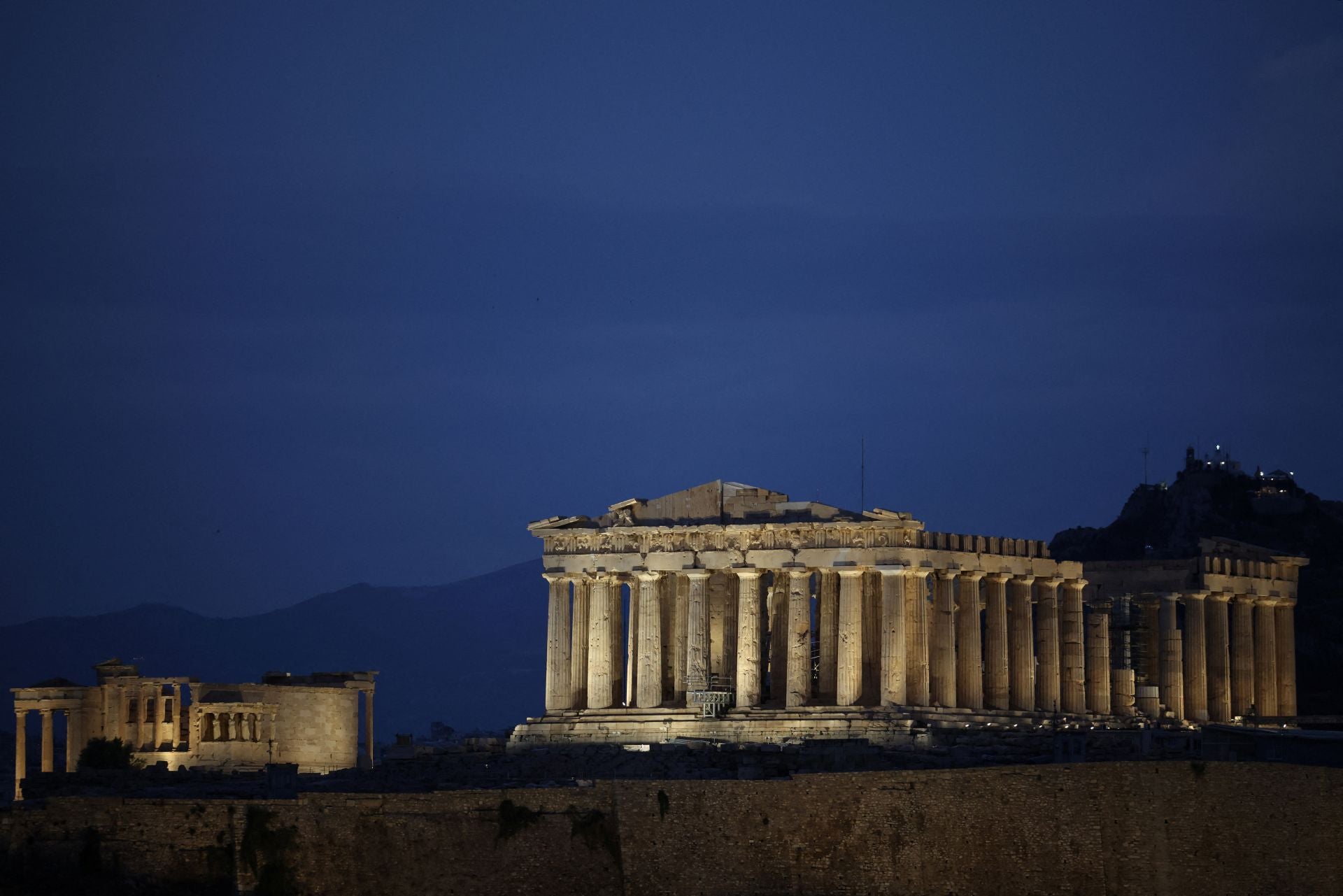 El Partenón de Atenas estrena nueva imagen tras 20 años de obras