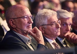 Juan Roig, en el congreso de AECOC en el Roig Arena.