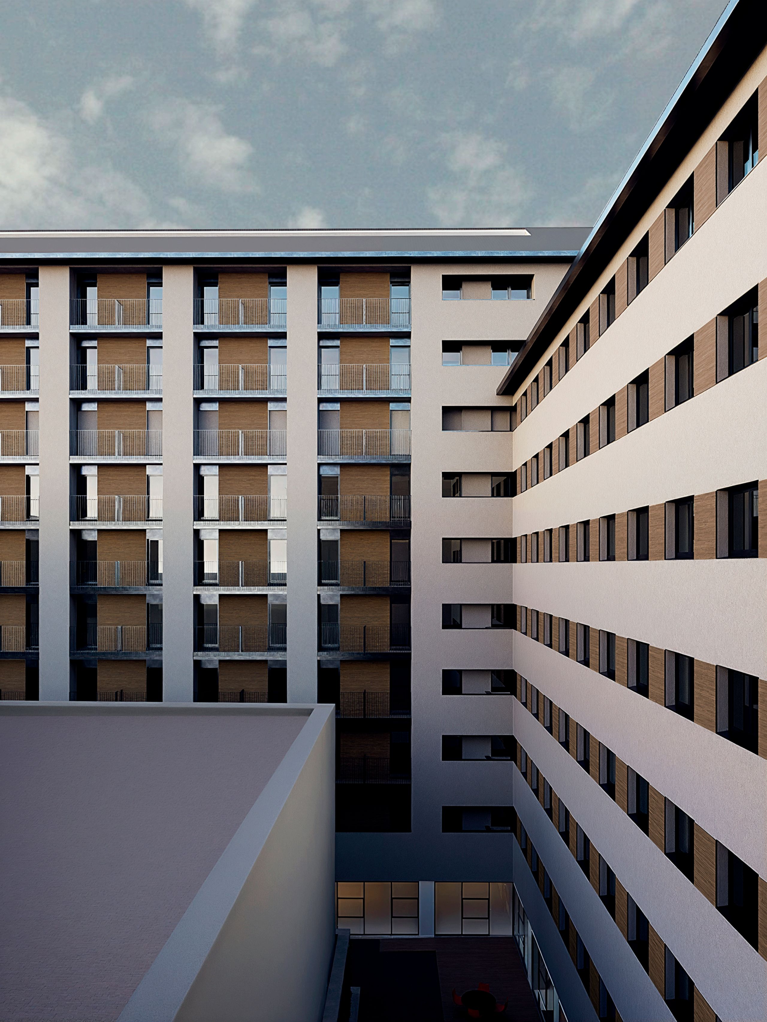 FOTOS | La recreación virtual de la futura residencia de estudiantes de la calle Maderas