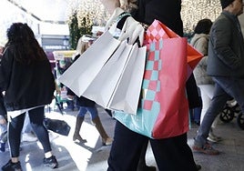 Compras en Valencia, en una imagen de archivo.