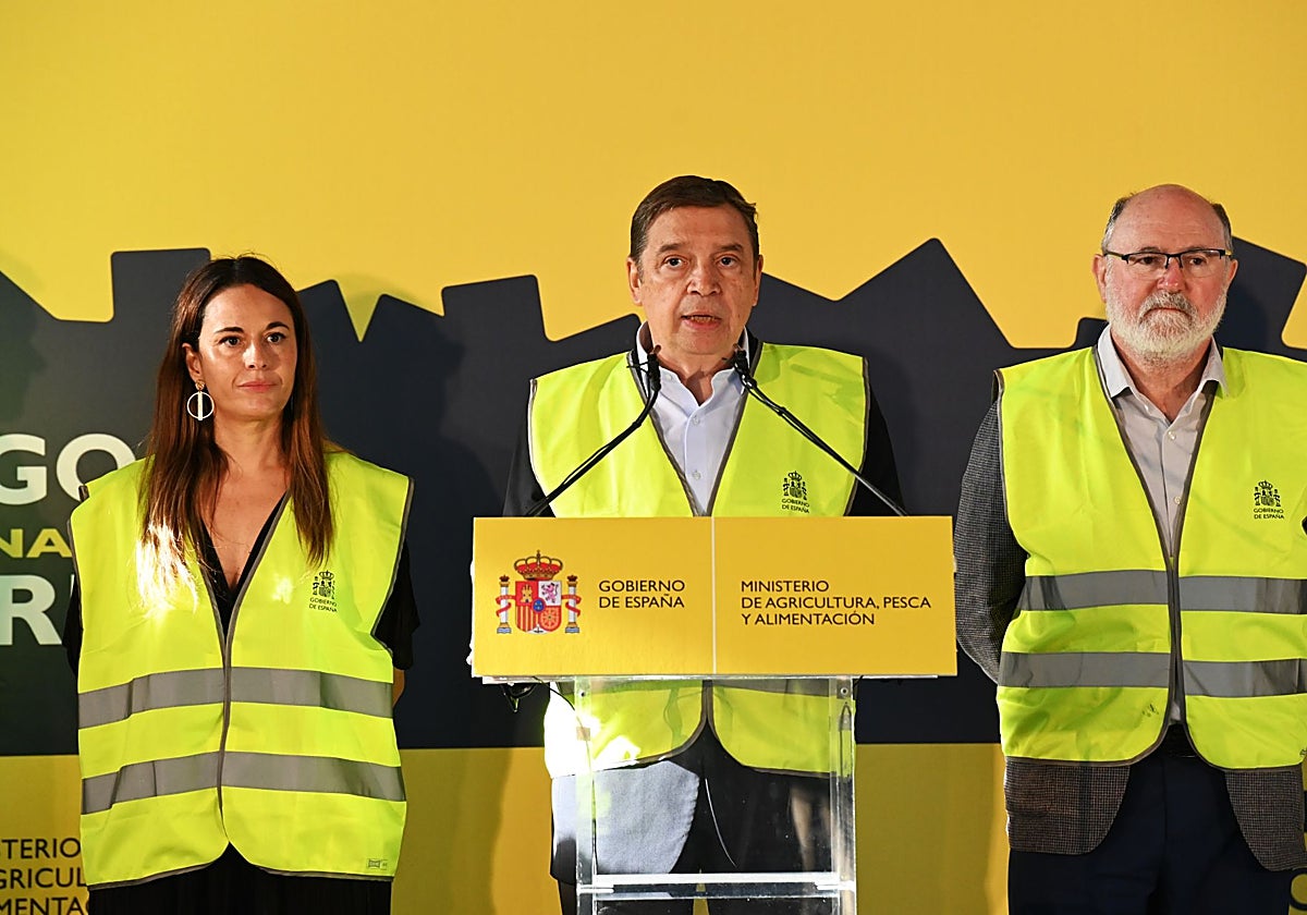 Imagen del ministro durante su comparecencia de hoy en Torrent