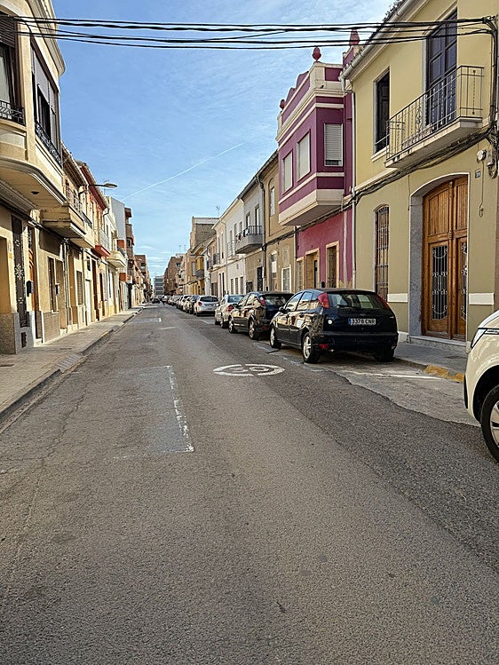 Calle Colón de Alfafar.