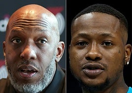 Billups, entrenador de los Portland Trail Blazers, y Rozier, escolta de los Miami Heat.