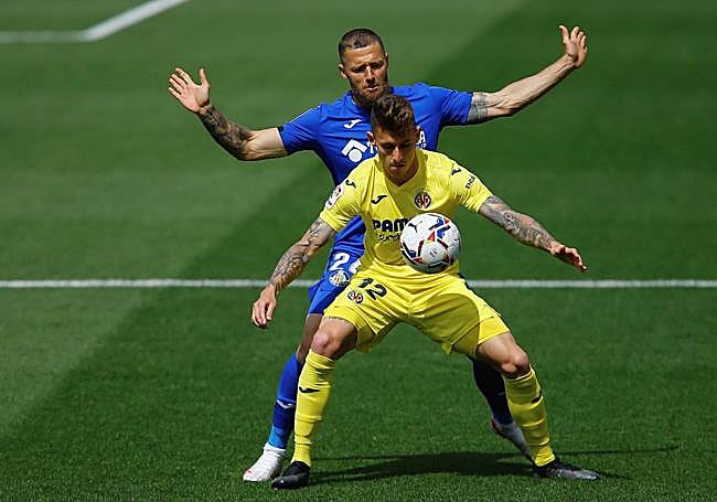 Un joven Dani Raba, en su etapa con el Villarreal, en una imagen de archivo.