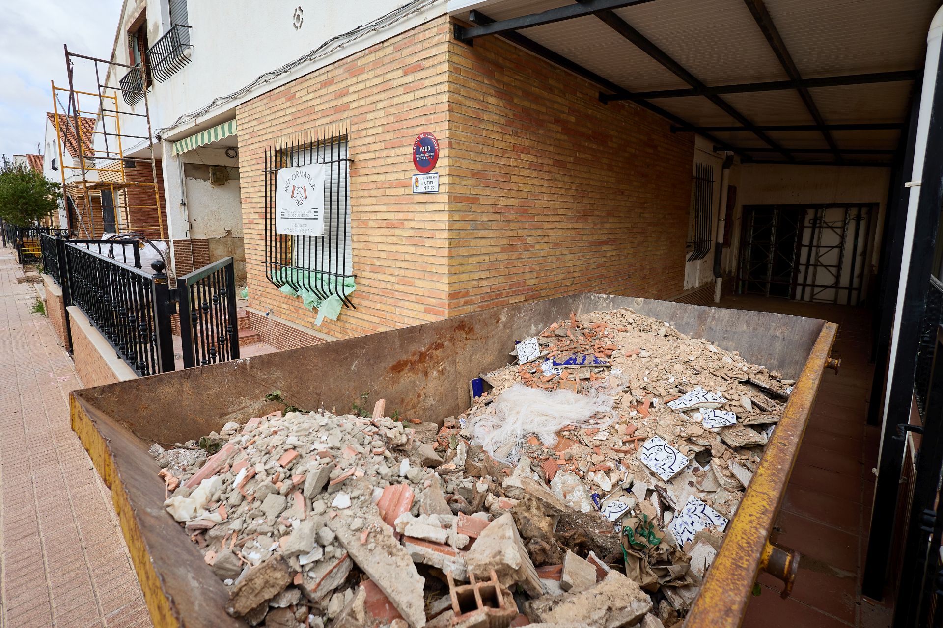 FOTOS | El barrio que presagió la dana