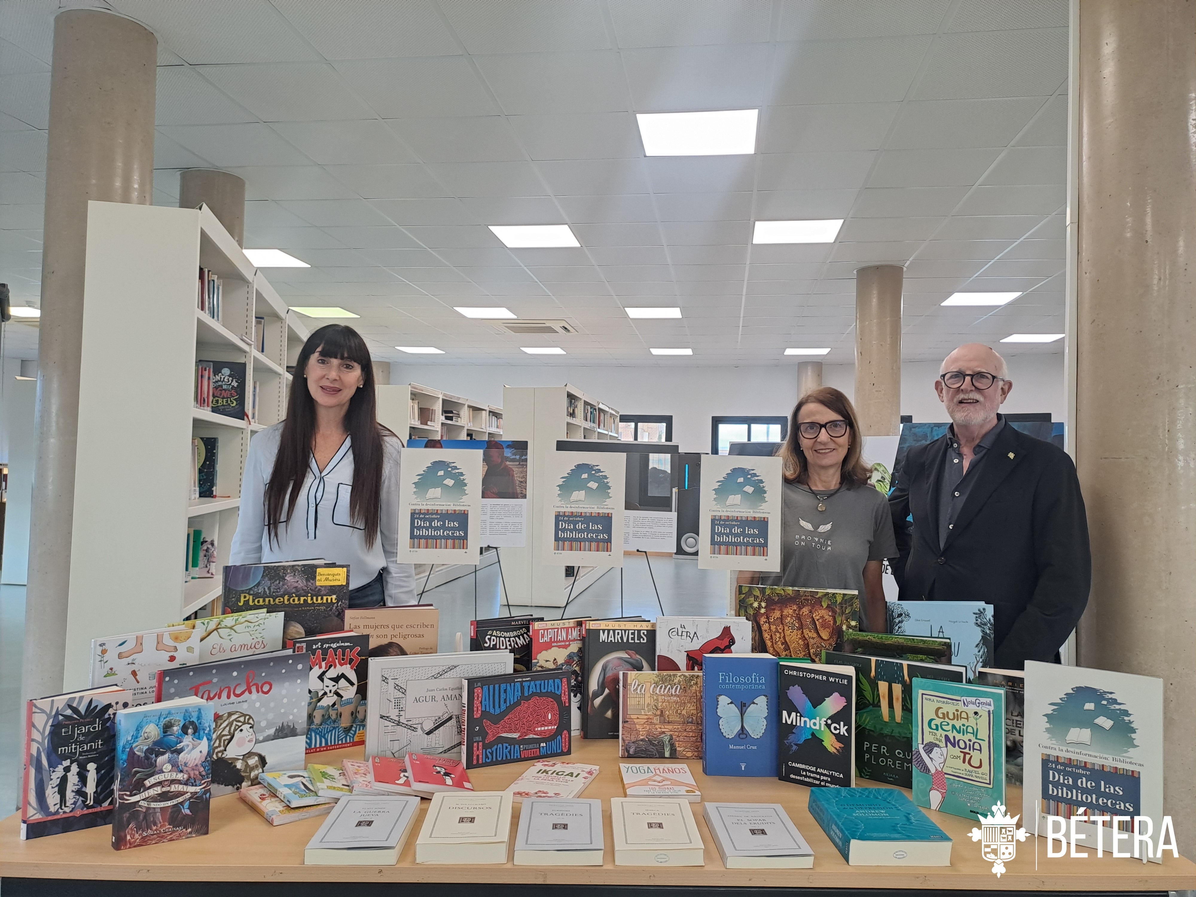 Novedades en la biblioteca de Bétera.