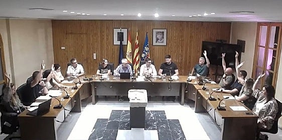 El momento de la votación.