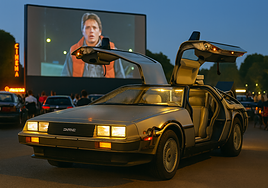 El Delorean visita Valencia en octubre.