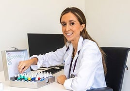 Láinez, con los reactivos que sirven para detectar las alergias más comunes.