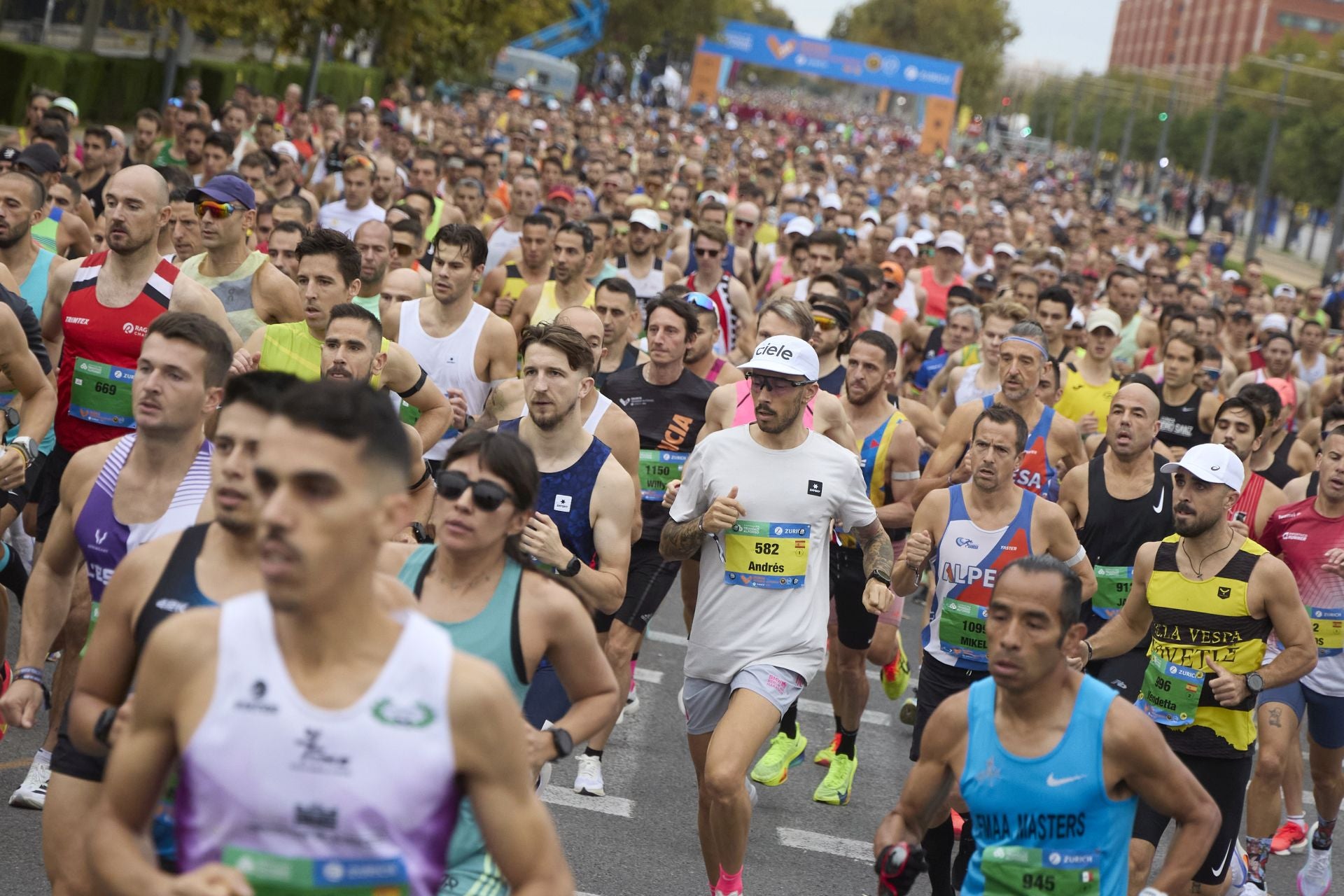 Las mejores fotos del Medio Maratón de Valencia 2025