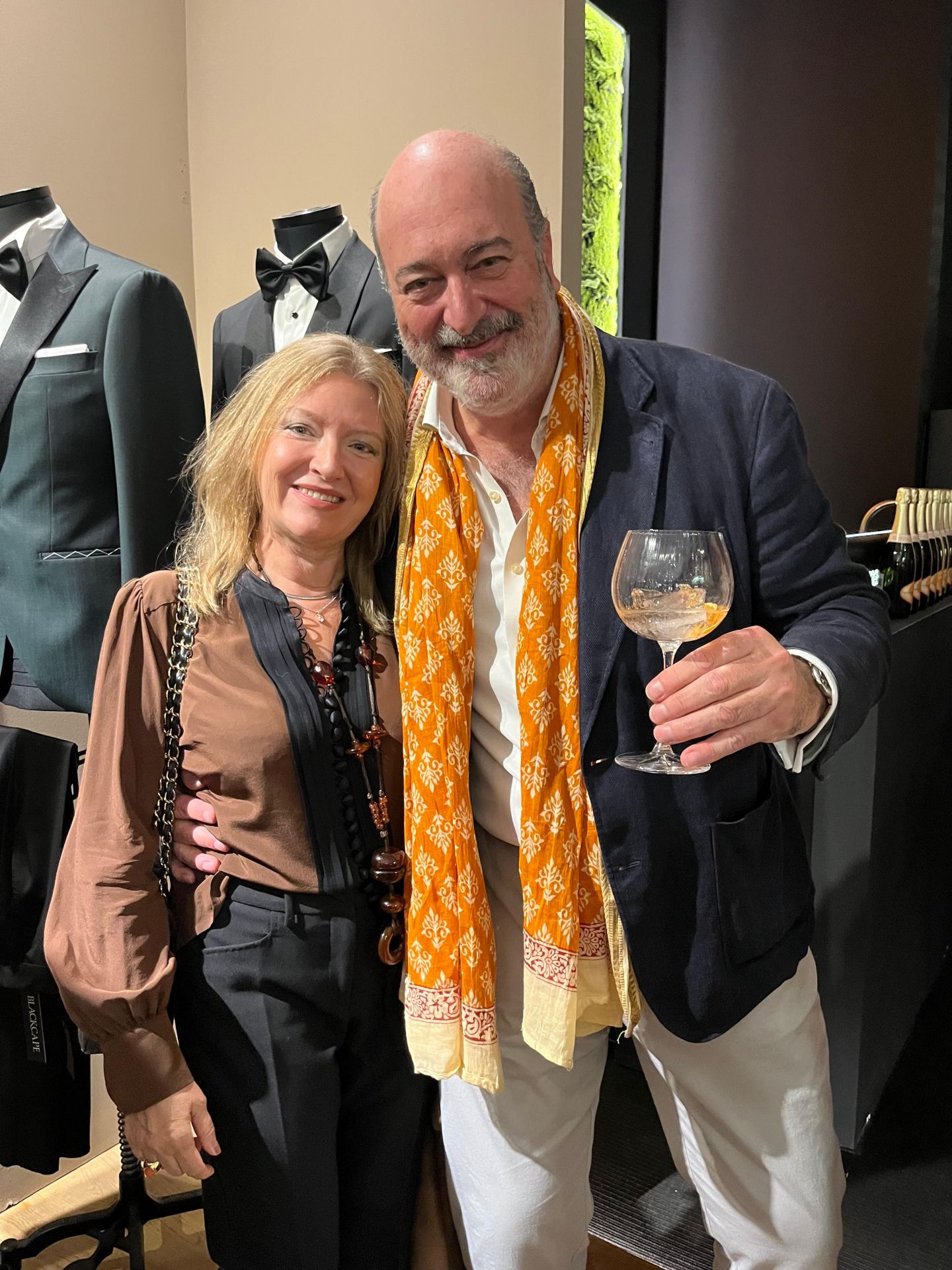 Inma Sobrino y José Cosme.