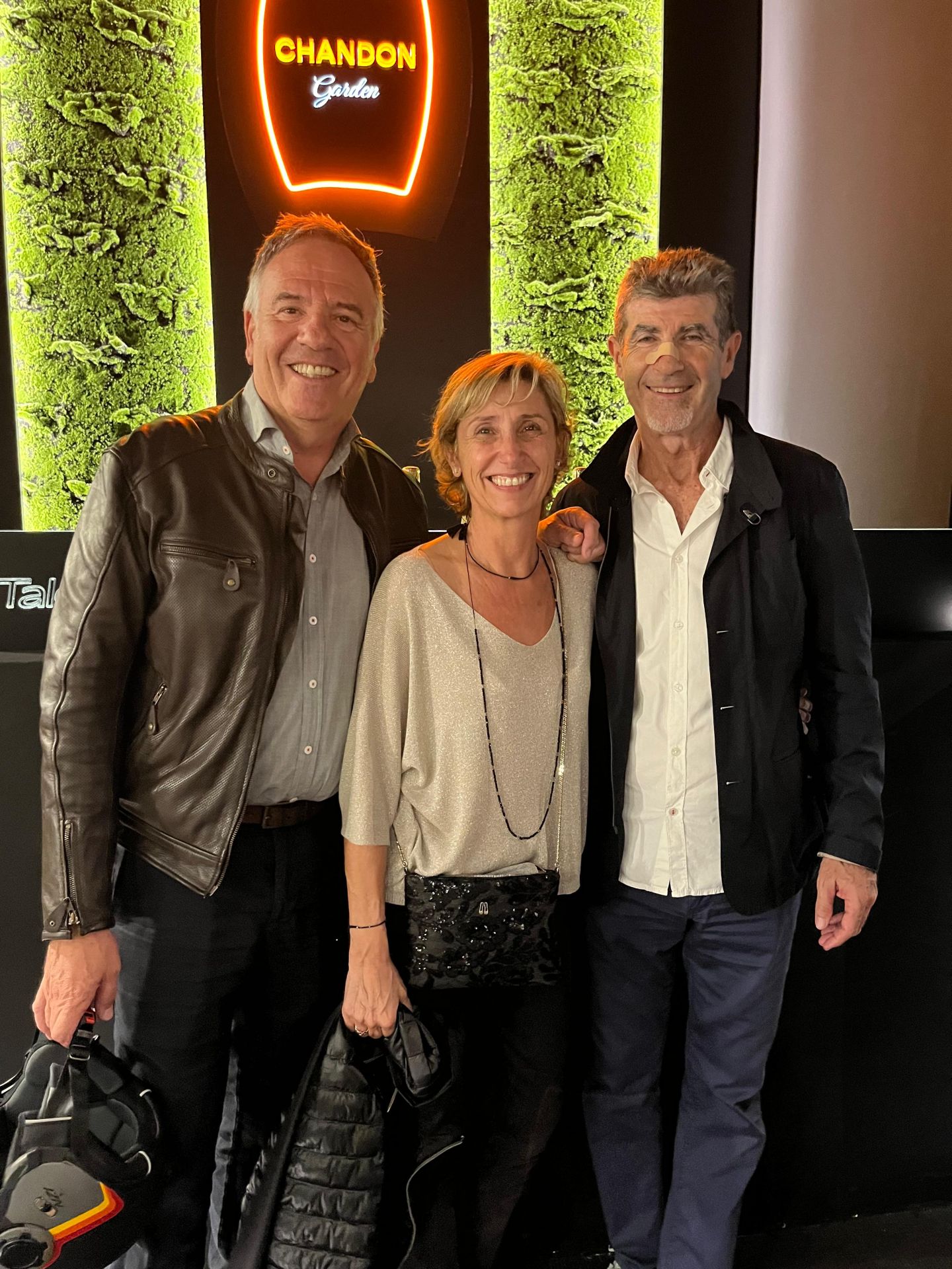 Santi Martínez, Mónica Alegre y Máximo Olivas.