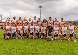 El equipo de Les Abelles en Urbieta