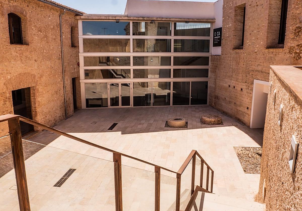 Instalaciones del El Espaid'Art Contemporani El Castell(ECA) de Riba-roja de Túria.