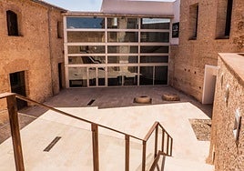 Instalaciones del El Espaid'Art Contemporani El Castell(ECA) de Riba-roja de Túria.