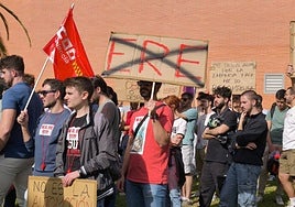 Imagen de la huelga llevada a cabo por los trabajadores de Mahle en Paterna
