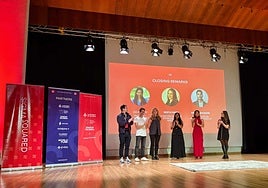 Participantes en la cita global de emprendedores.