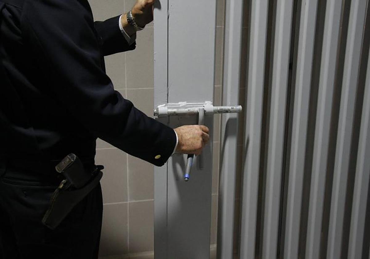 Un calabozo de la Policía Nacional, en una imagen de archivo.