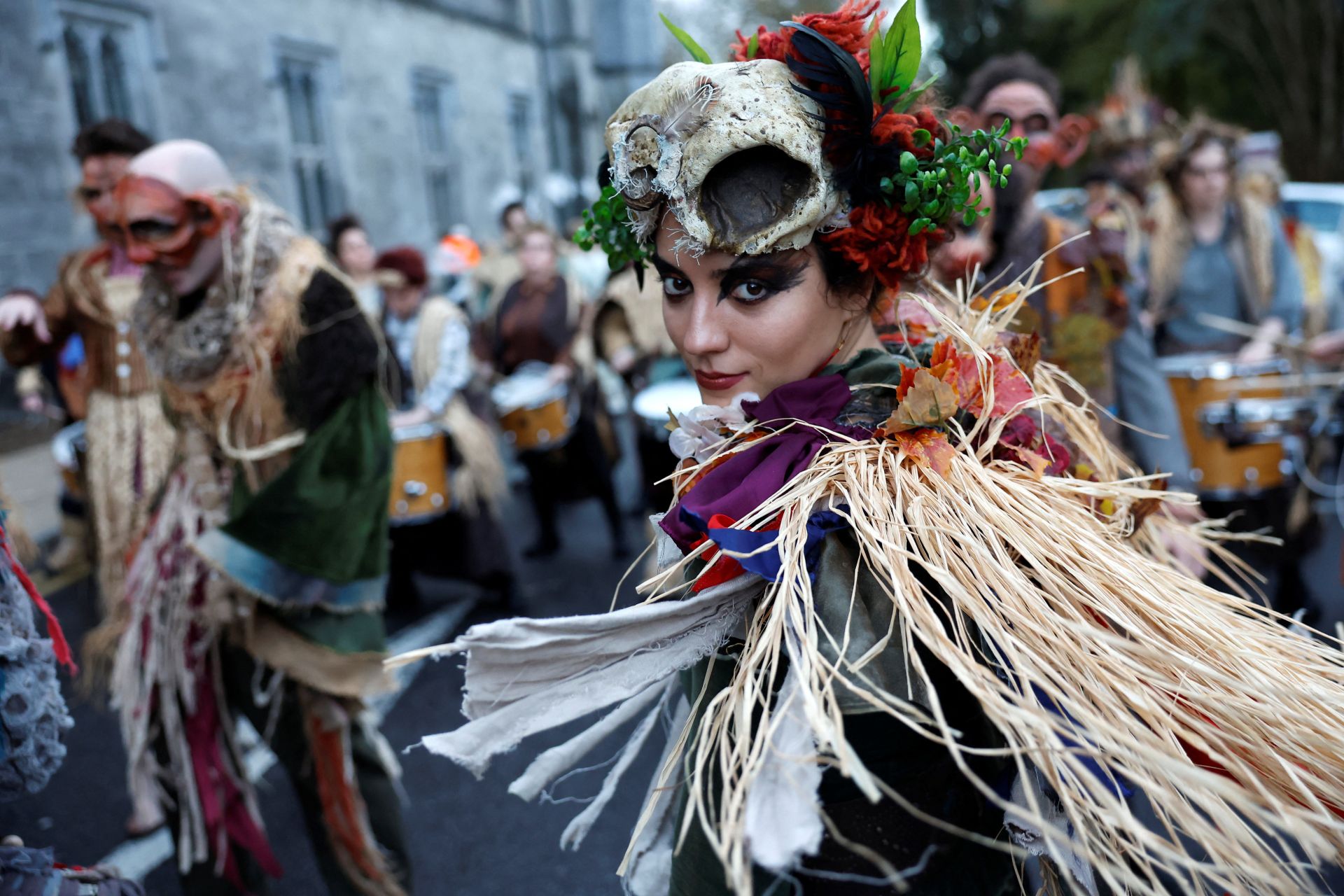 FOTOS | Así es el desfile más terrorífico de Halloween en Irlanda