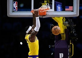 Los Lakers se podrán ver este fin de semana por televisión.