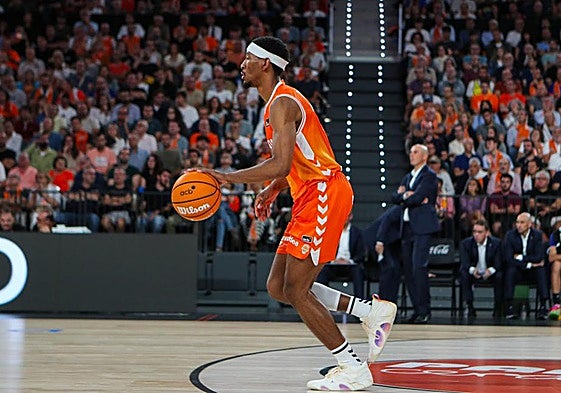 Kameron Taylor, con el Valencia Basket.