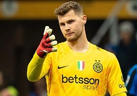 El portero Josep Martínez en una imagen de archivo.