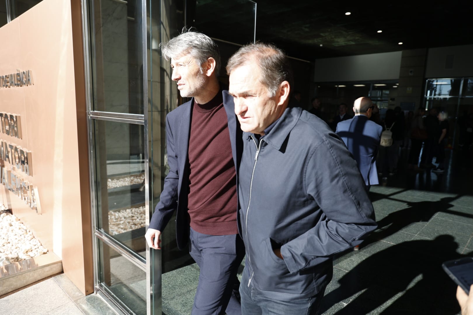 Fotos: el mundo del fútbol despide a Ochotorena en el tanatorio de Valencia