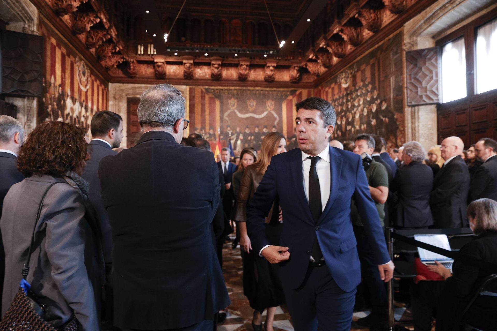 FOTOS | Intervención de Mazón en el primer aniversario de la dana