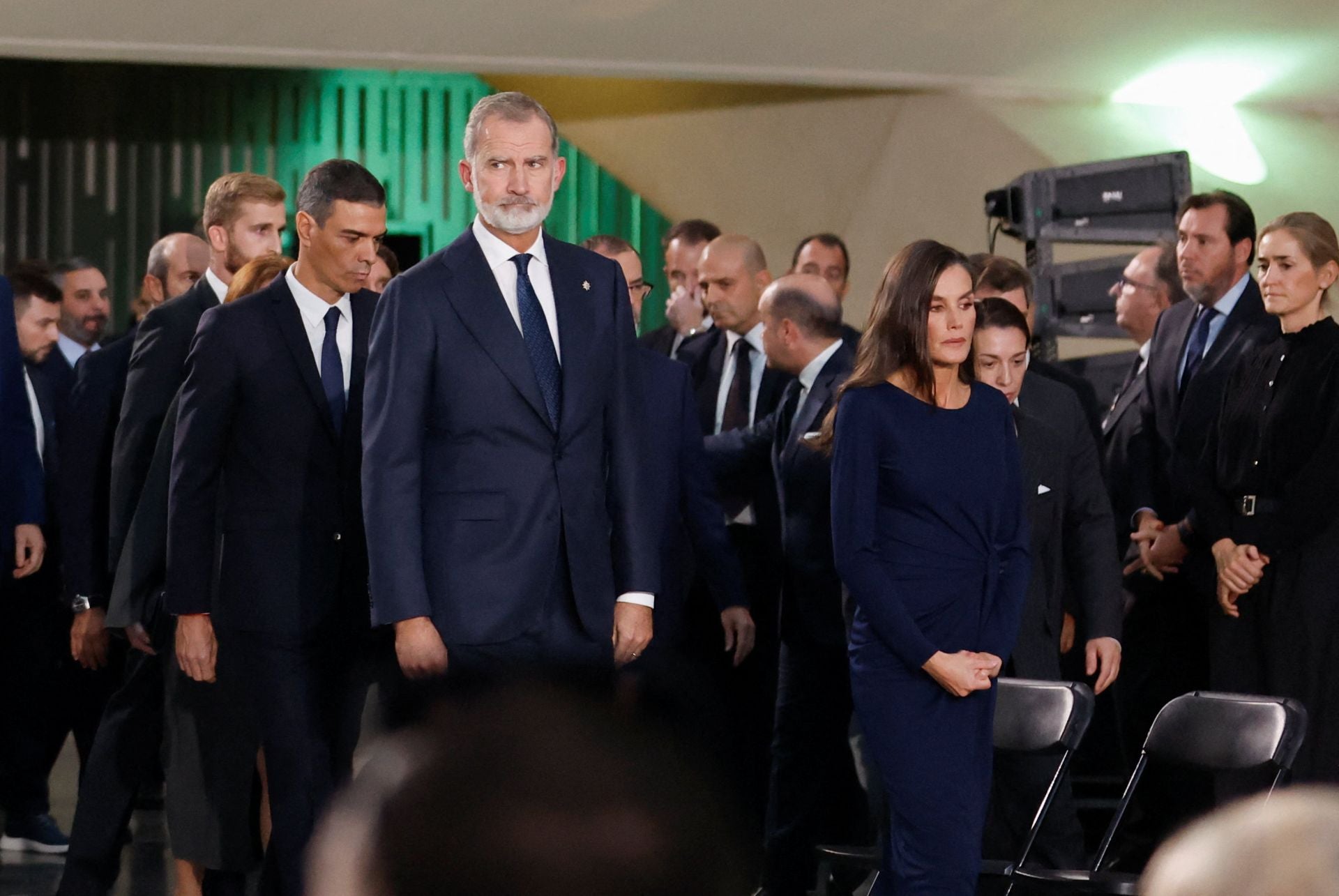 FOTOS | Los Reyes acuden al funeral de Estado por las víctimas de la dana
