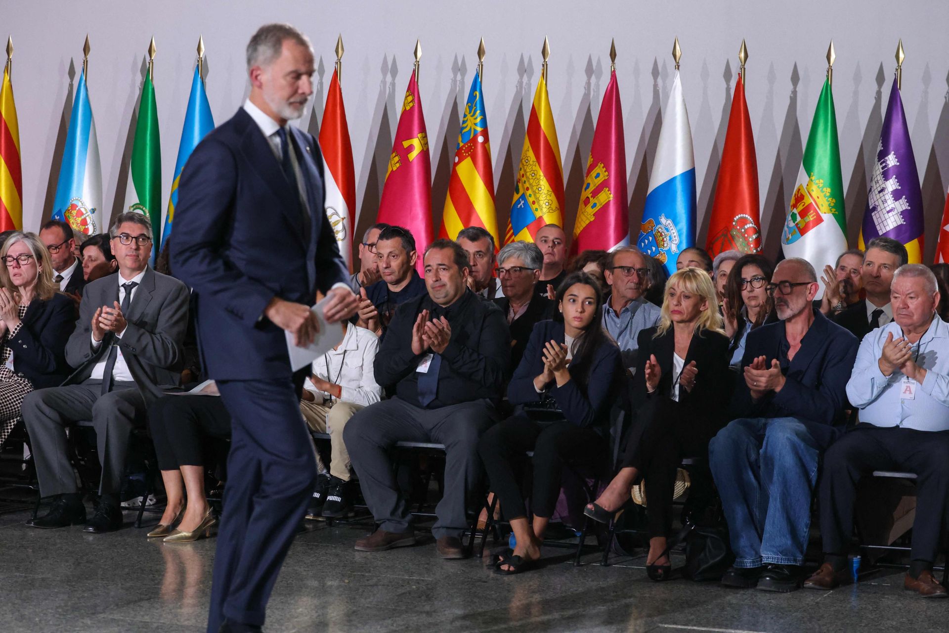 FOTOS | Las autoridades presentes en el funeral del Estado por la dana