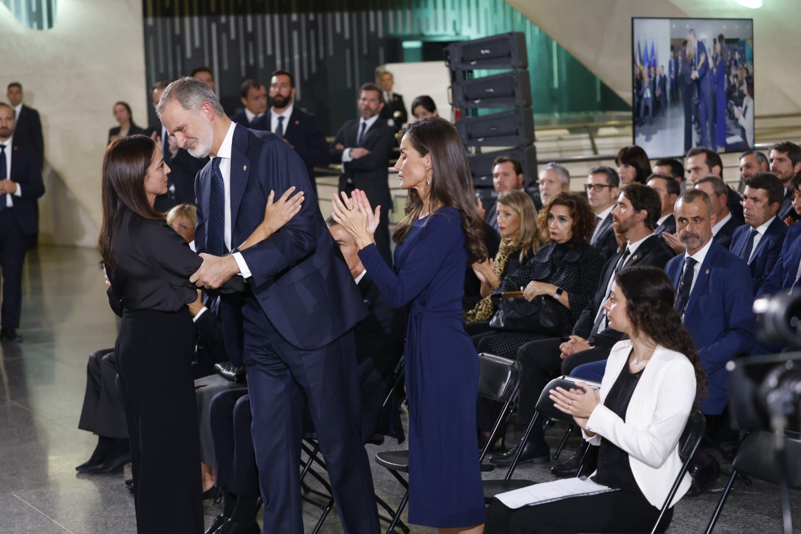 FOTOS | Los Reyes acuden al funeral de Estado por las víctimas de la dana