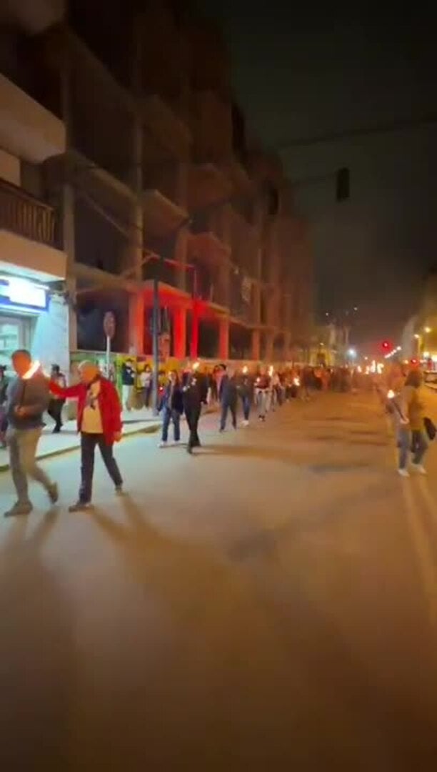 Confluyen las marchas de los municipios afectados por la dana