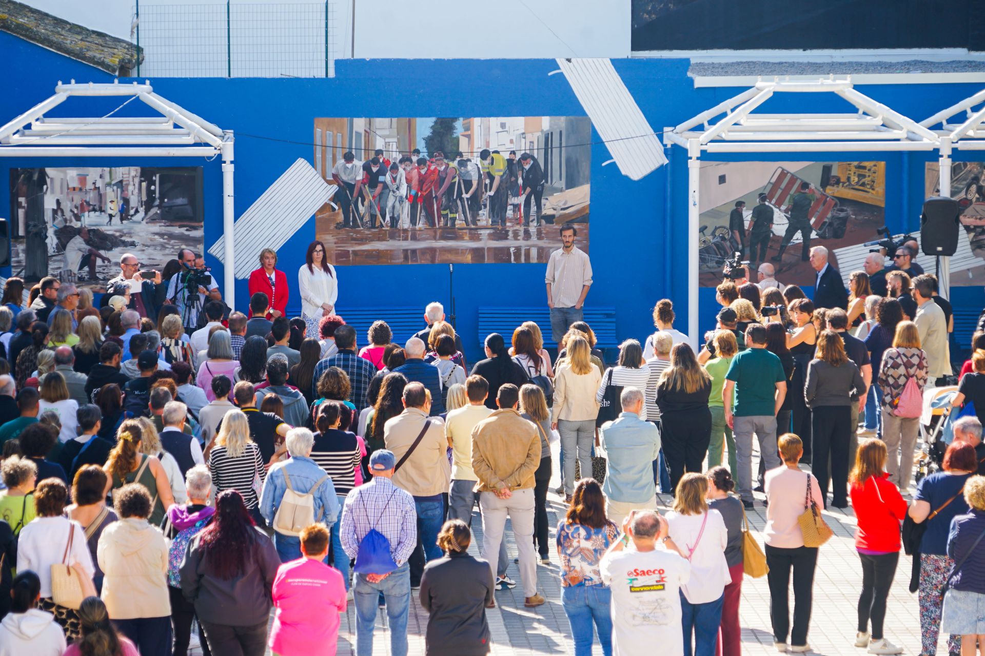 Minuto de silencio en Benetússer.