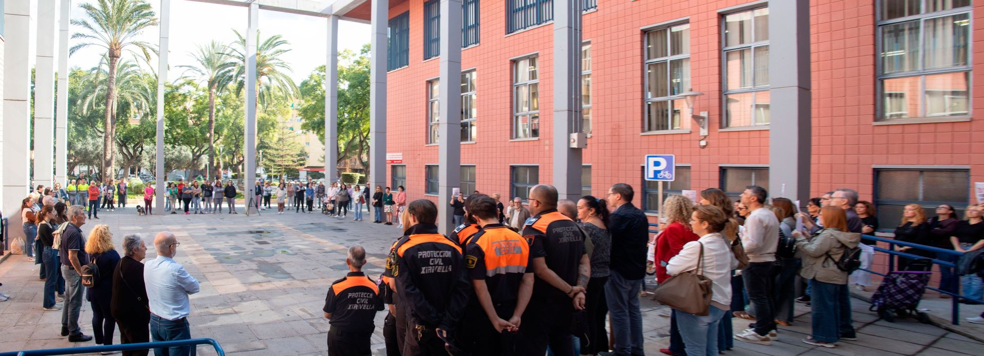 Minuto de silencio en Xirivella.