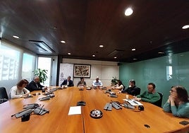 Un instante del acto de este jueves en el ICAV.