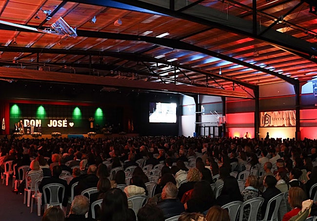Público asistente al acto en memoria de José Luis Marín.