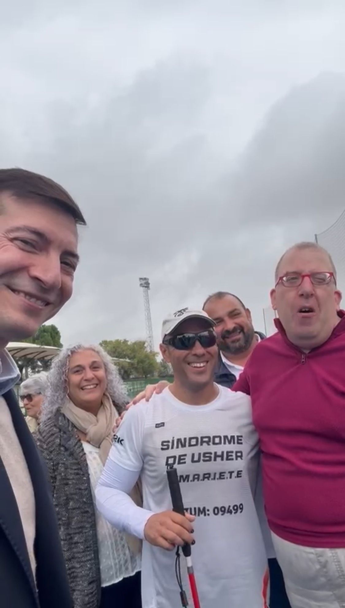 Mario Raúl Martínez, este jueves a su llegada a Madrid.