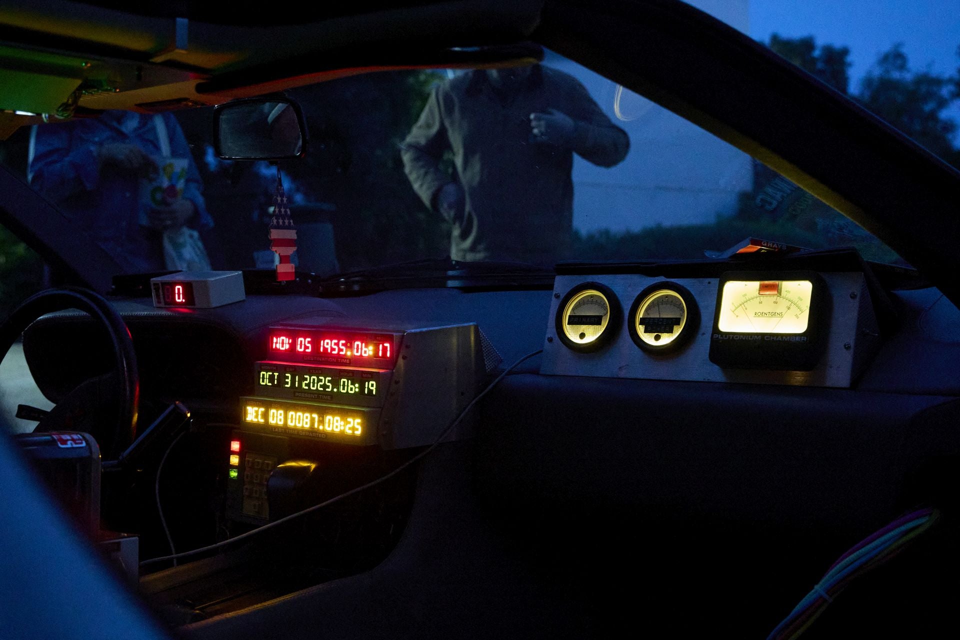 Valencia disfruta del Delorean de la icónica trilogía de &#039;Regreso al futuro&#039;