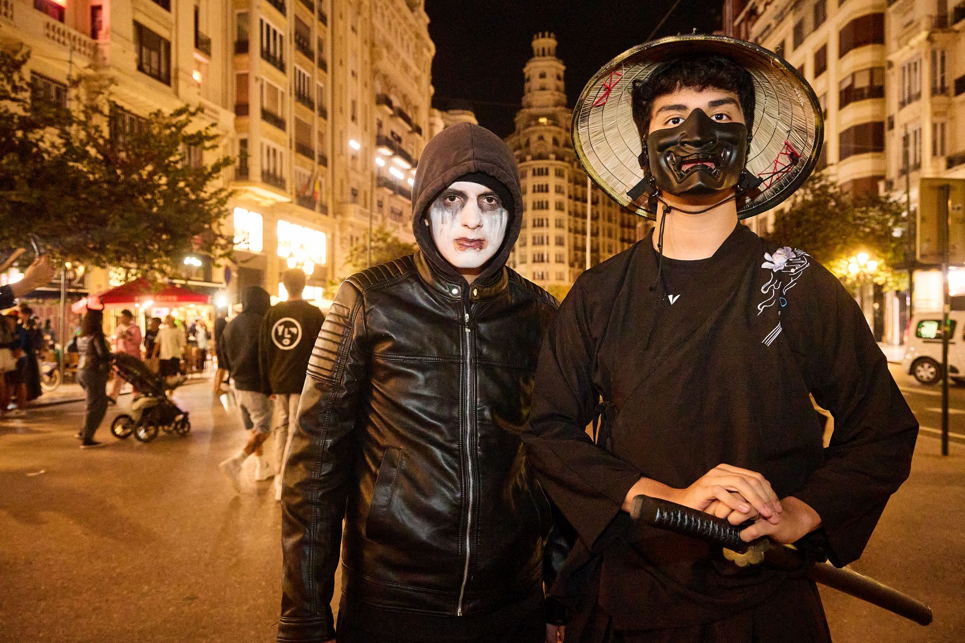 Valencia disfruta de Halloween en la noche más terrorífica del año