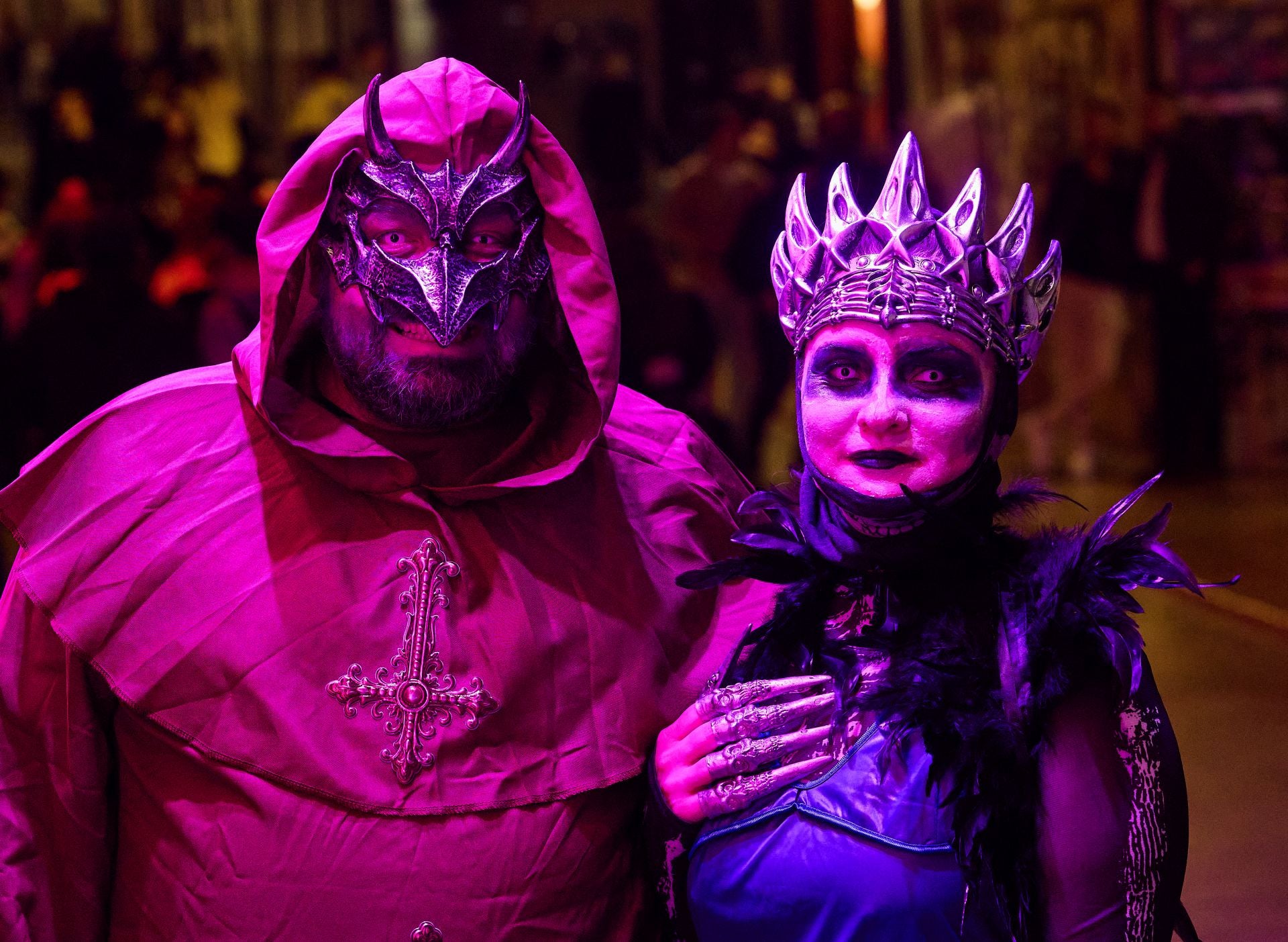 Valencia disfruta de Halloween en la noche más terrorífica del año