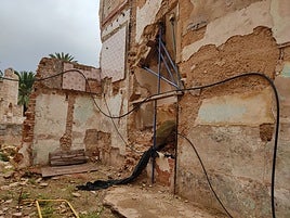 Estado actual de la Casa de Jaume I en Alzira.