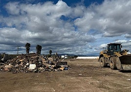 Solar para el acopio de residuos.