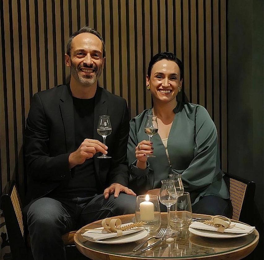 Dominga Romeo y Marco Russotto en La Patrona.