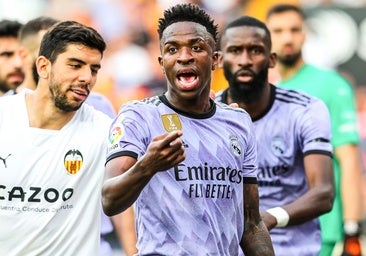 Vinícius Junior y la amenaza para el Valencia