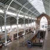 Interior del Mercado de Colón de Valencia.