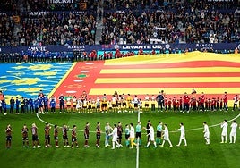 Homenaje del levante semanas después de la dana