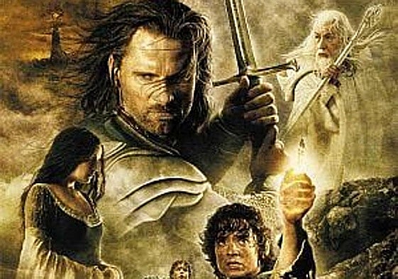 Película El Señor de los Anillos.
