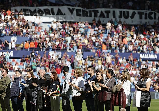 Acto en recuerdo del aniversario de la dana.