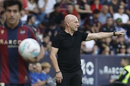 Julián Calero, en el Ciutat de València.