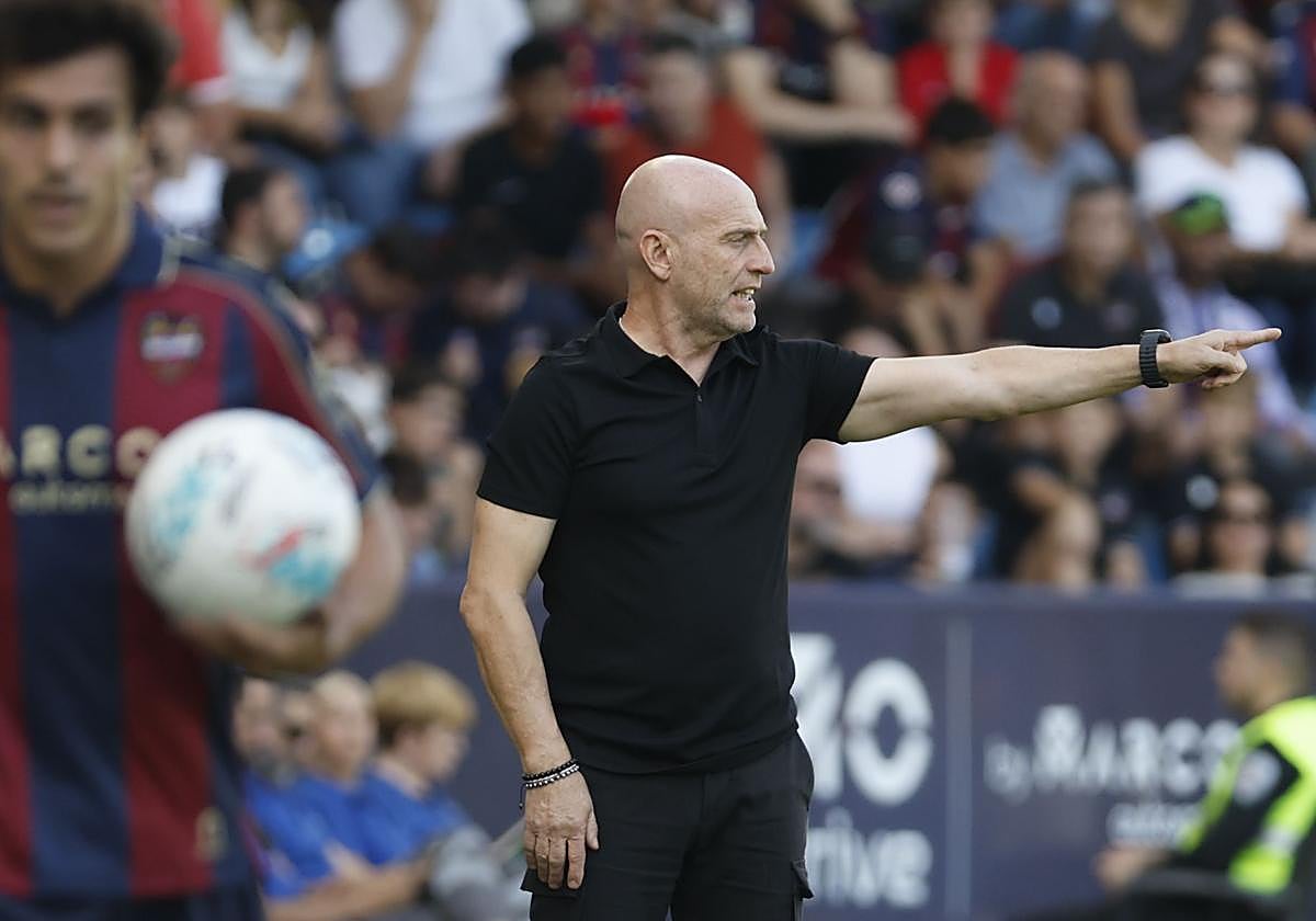Julián Calero, en el Ciutat de València.
